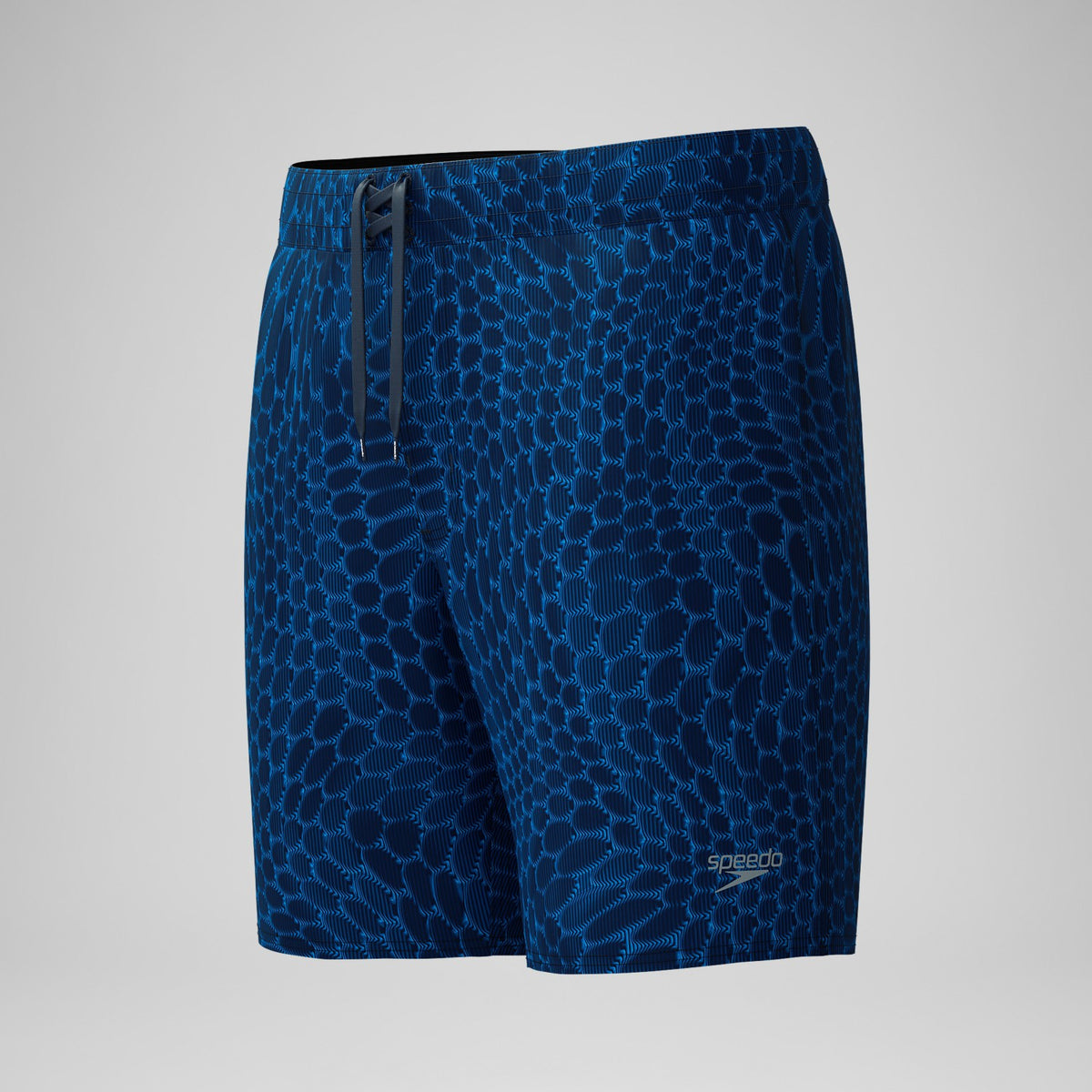 Lookout Printed Boardshorts Navy/Blue | Speedo