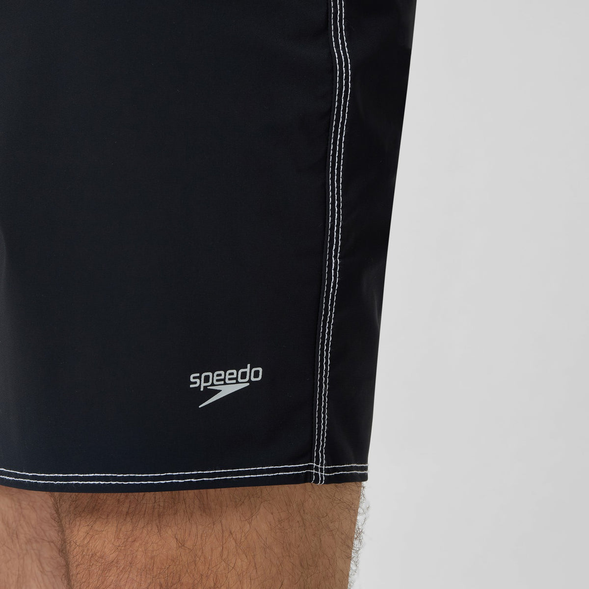 Lookout Solid Boardshorts Black/Dark Grey | Speedo