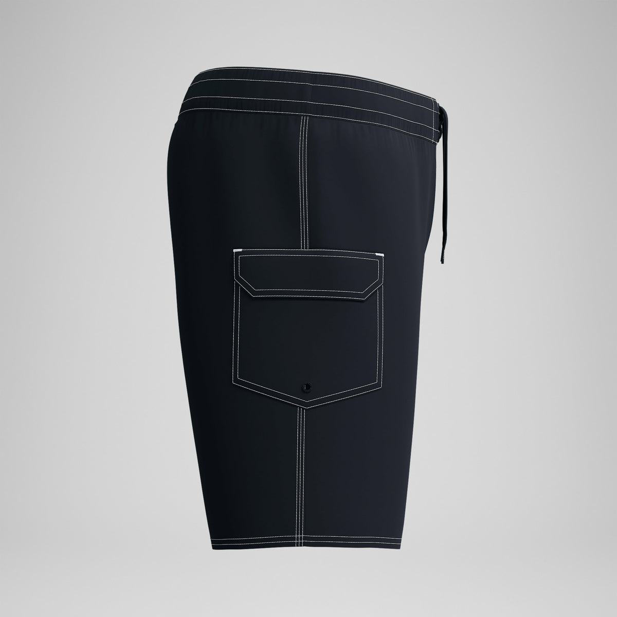 Lookout Solid Boardshorts Black/Dark Grey | Speedo