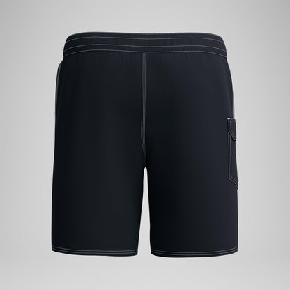 Lookout Solid Boardshorts Black/Dark Grey | Speedo