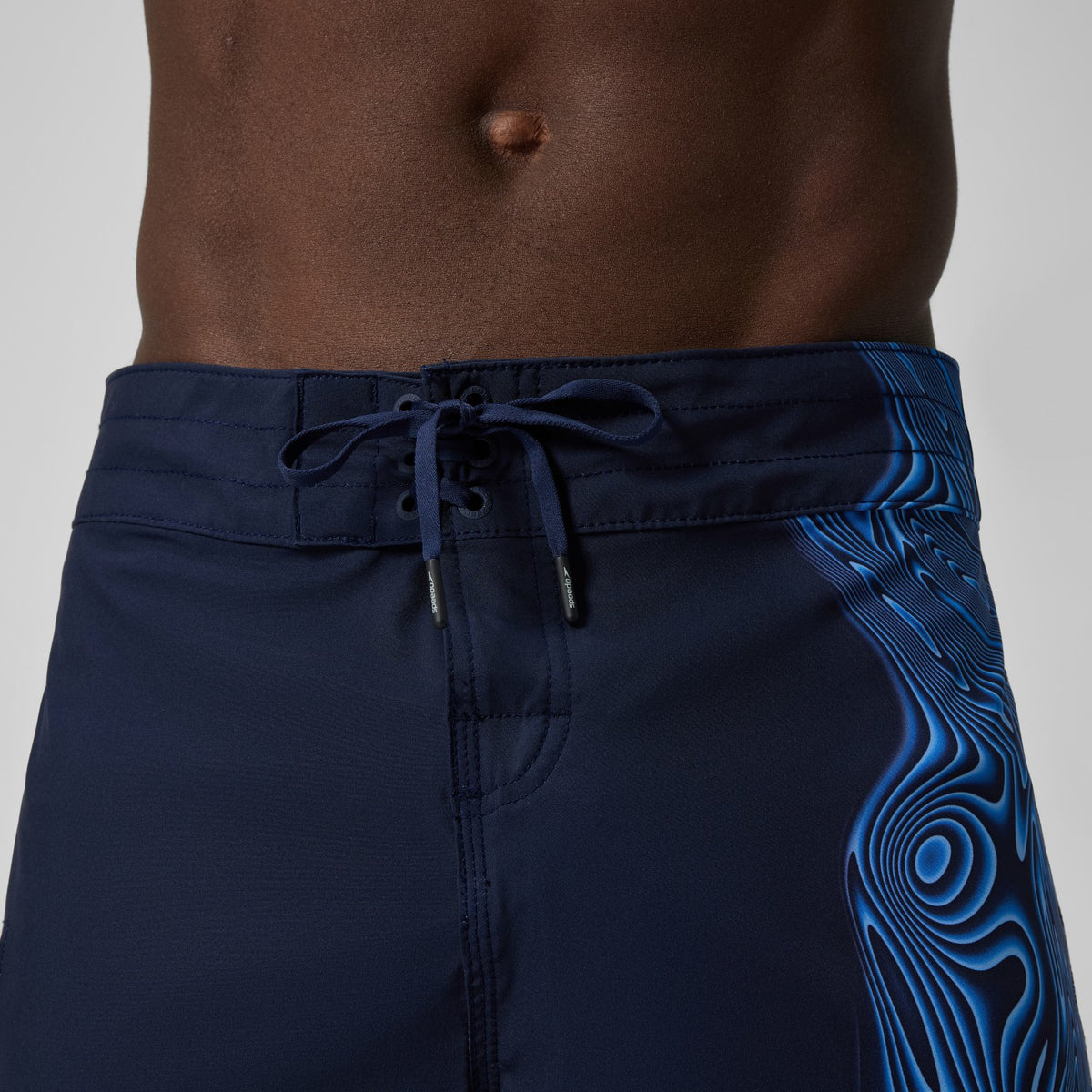Lookout Printed Boardshorts Navy/Blue | Speedo