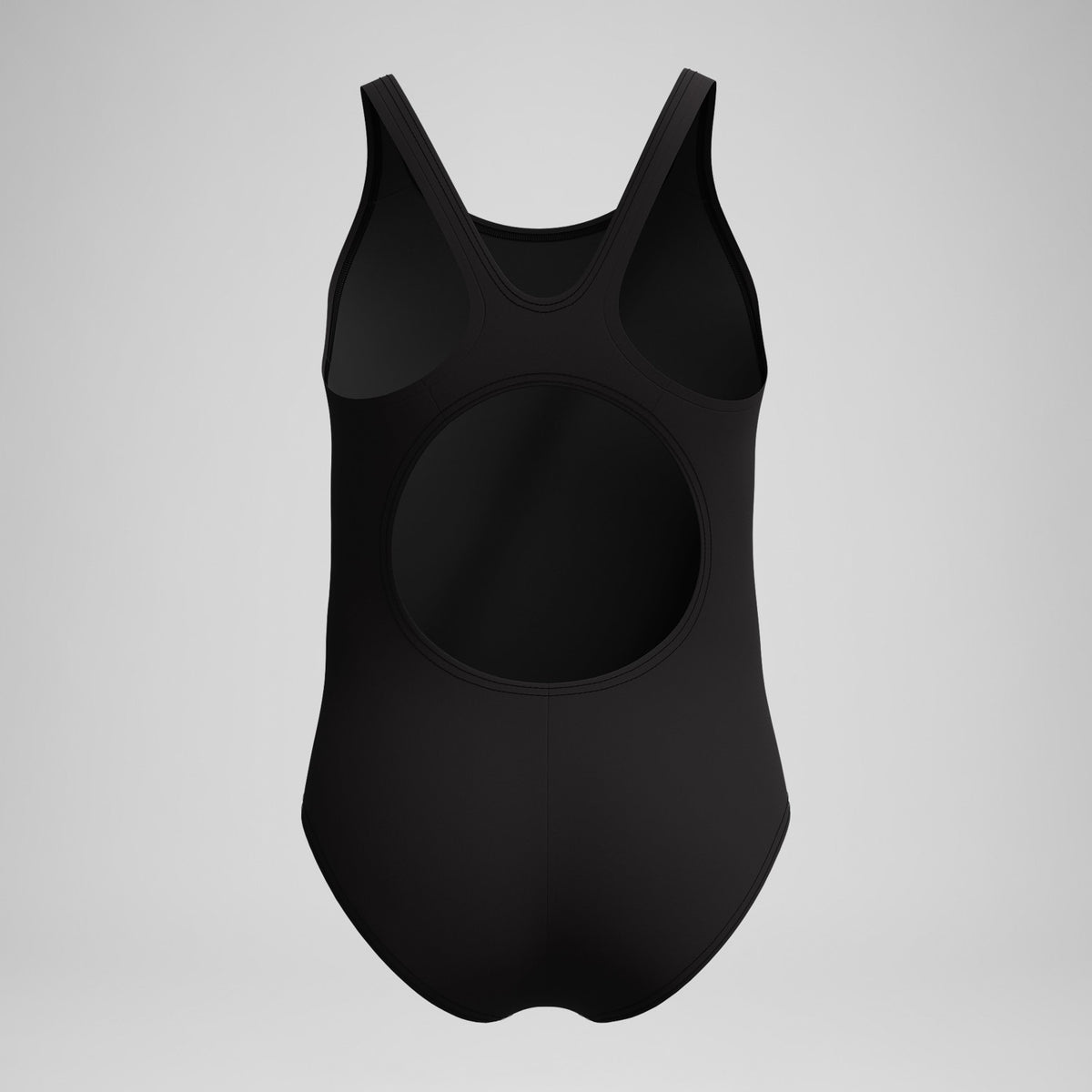 Girls' Placement Muscleback Swimsuit Black/Blue | Speedo