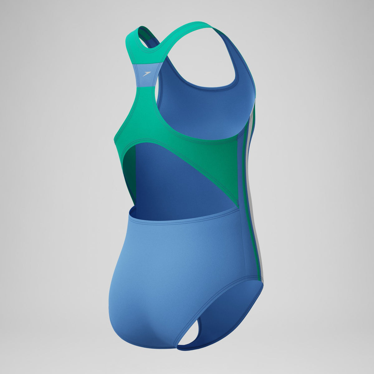 Girls Infinity Splice Swimsuit Blue | Speedo
