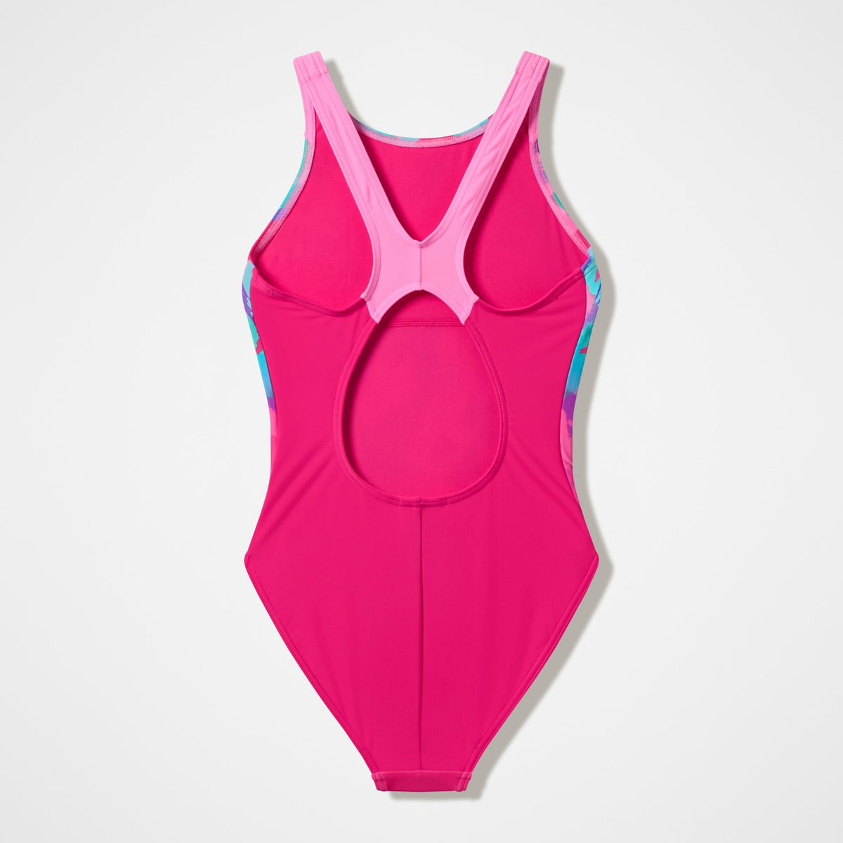 Girls Printed Pulseback One Piece Pink | Speedo