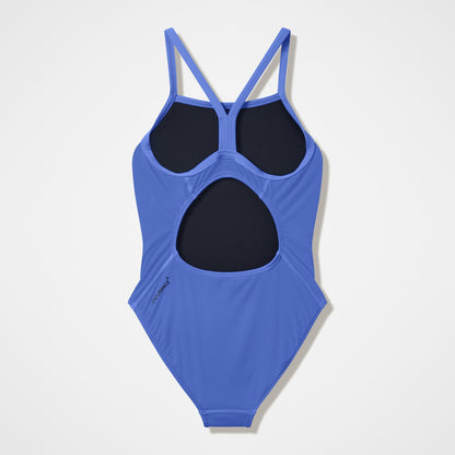 Girls Endurance+ Logo Thinstrap Swimsuit Purple | Speedo