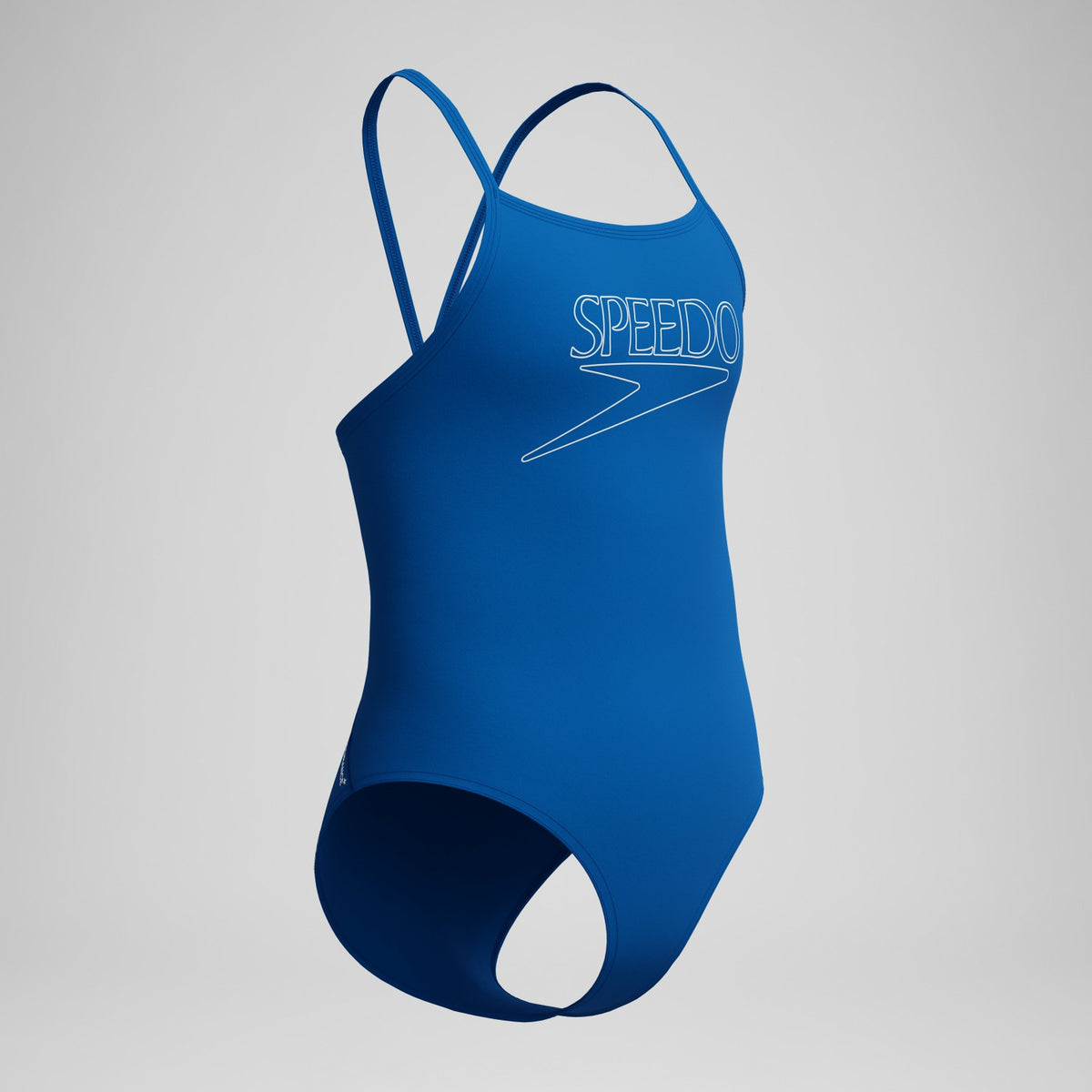 Girls Endurance+ Logo Thinstrap Swimsuit Blue | Speedo