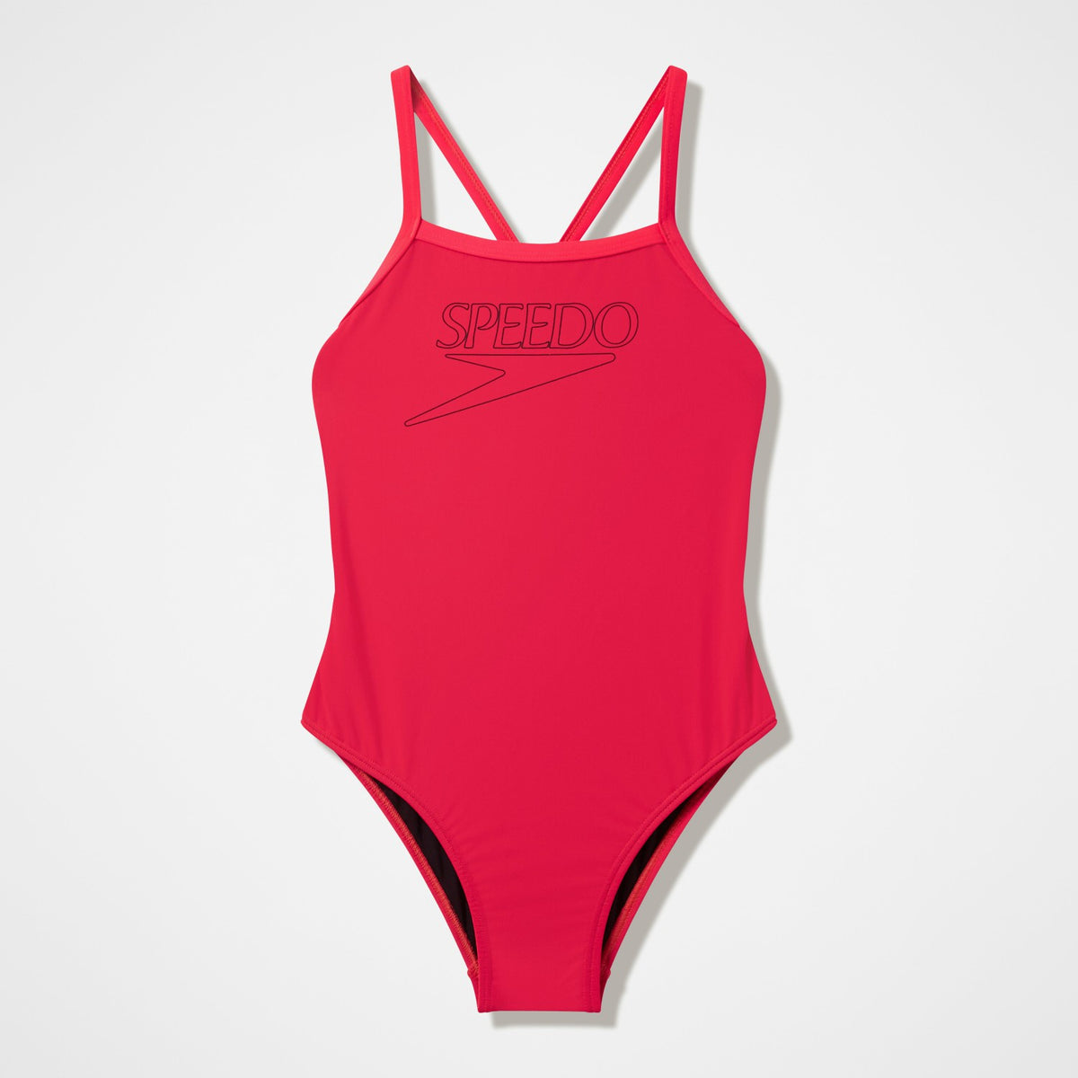 Girls Endurance+ Logo Thinstrap Swimsuit Pink | Speedo