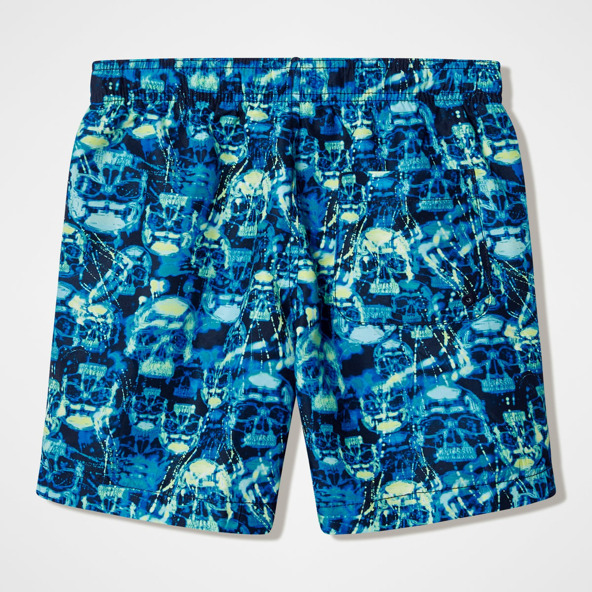 Boys Printed Swim Shorts Black/Teal | Speedo