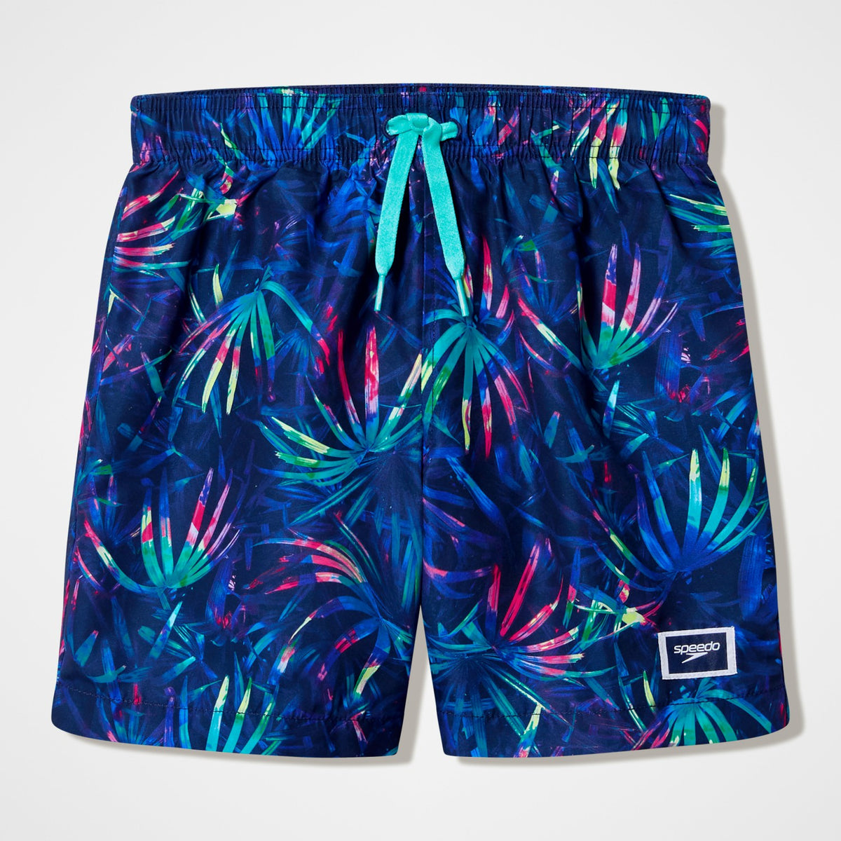 Boys Printed Swim Shorts Navy | Speedo