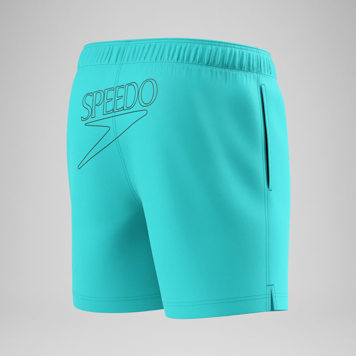 Boys Essentials Logo Swim Shorts Blue | Speedo