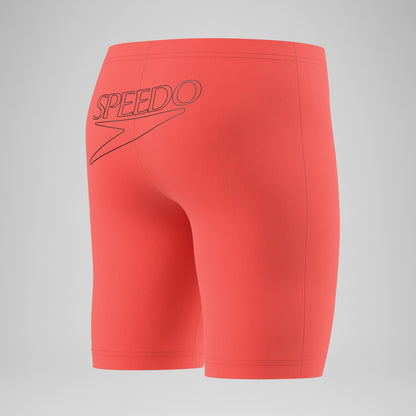 Boys Endurance+ Logo Jammer Pink | Speedo