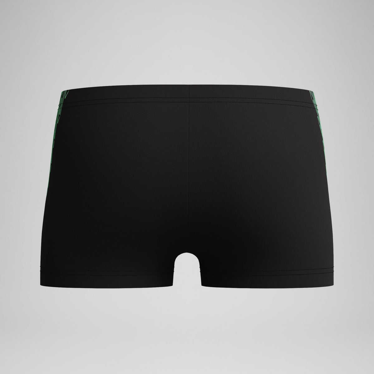 Boys Hyperboom Splice Aquashorts Black/Green | Speedo