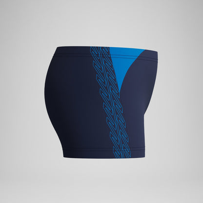 Boys Hyperboom Splice Aquashorts Navy/Blue | Speedo