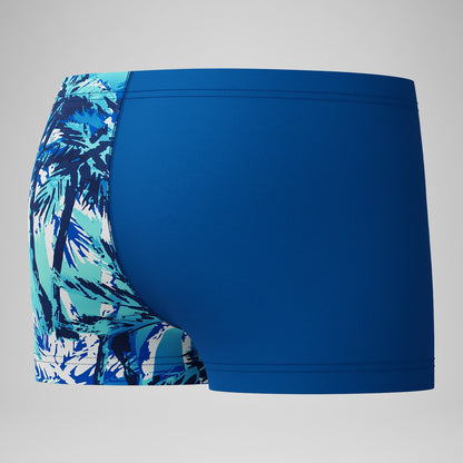 Boys' Printed V-Cut Aquashorts Blue | Speedo