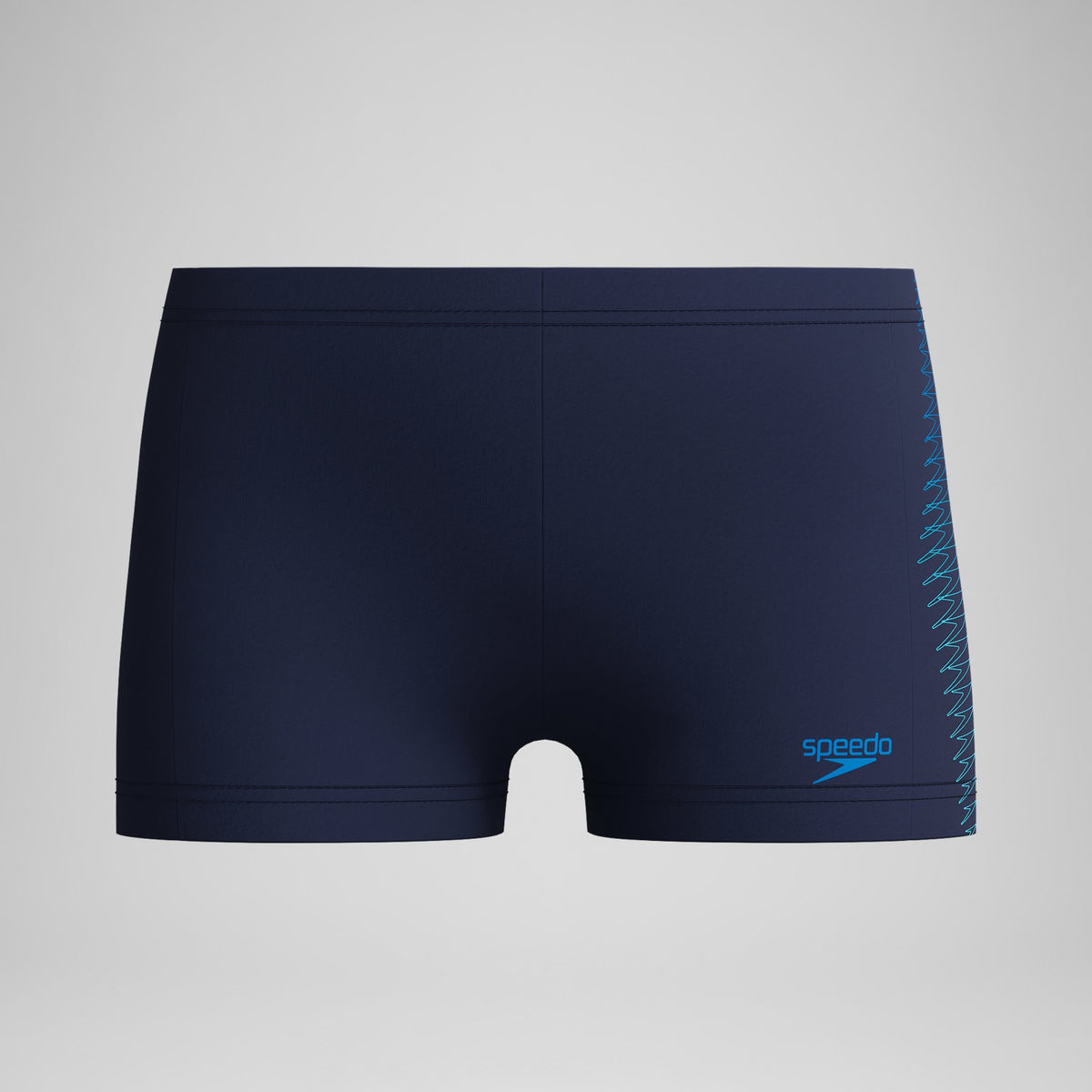 Boys Plastisol Placement Aquashorts Navy/Blue | Speedo