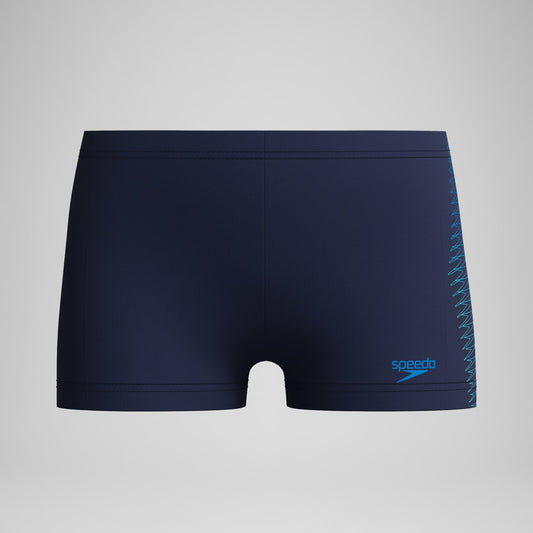 Boys Plastisol Placement Aquashorts Navy/Blue | Speedo