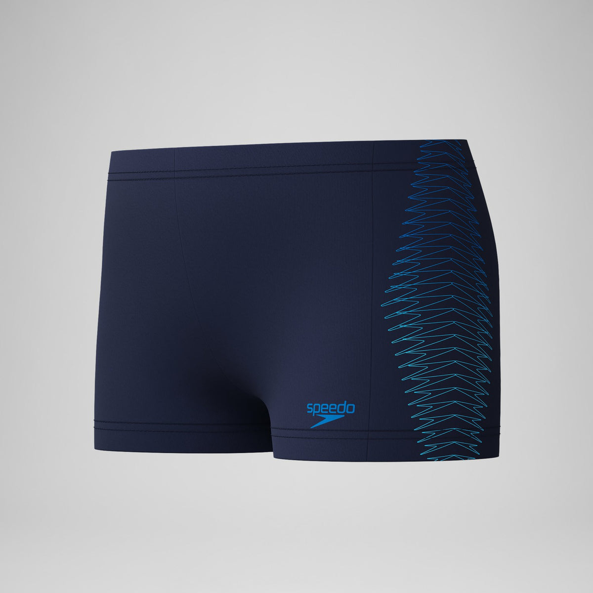 Boys Plastisol Placement Aquashorts Navy/Blue | Speedo