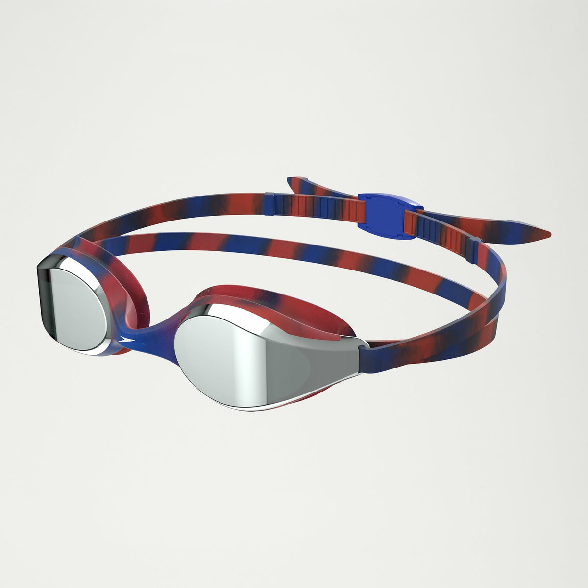Junior Hyper Flyer Mirror Goggles Navy/Red/Grey | Speedo