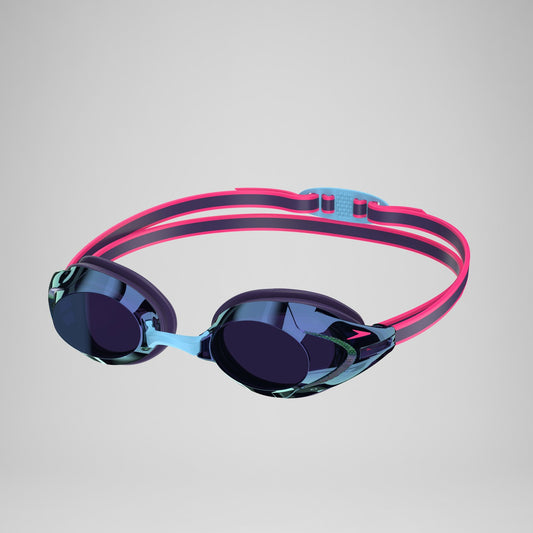 Adult Vanquisher 3.0 Mirrored Goggles Purple/Gray | Speedo