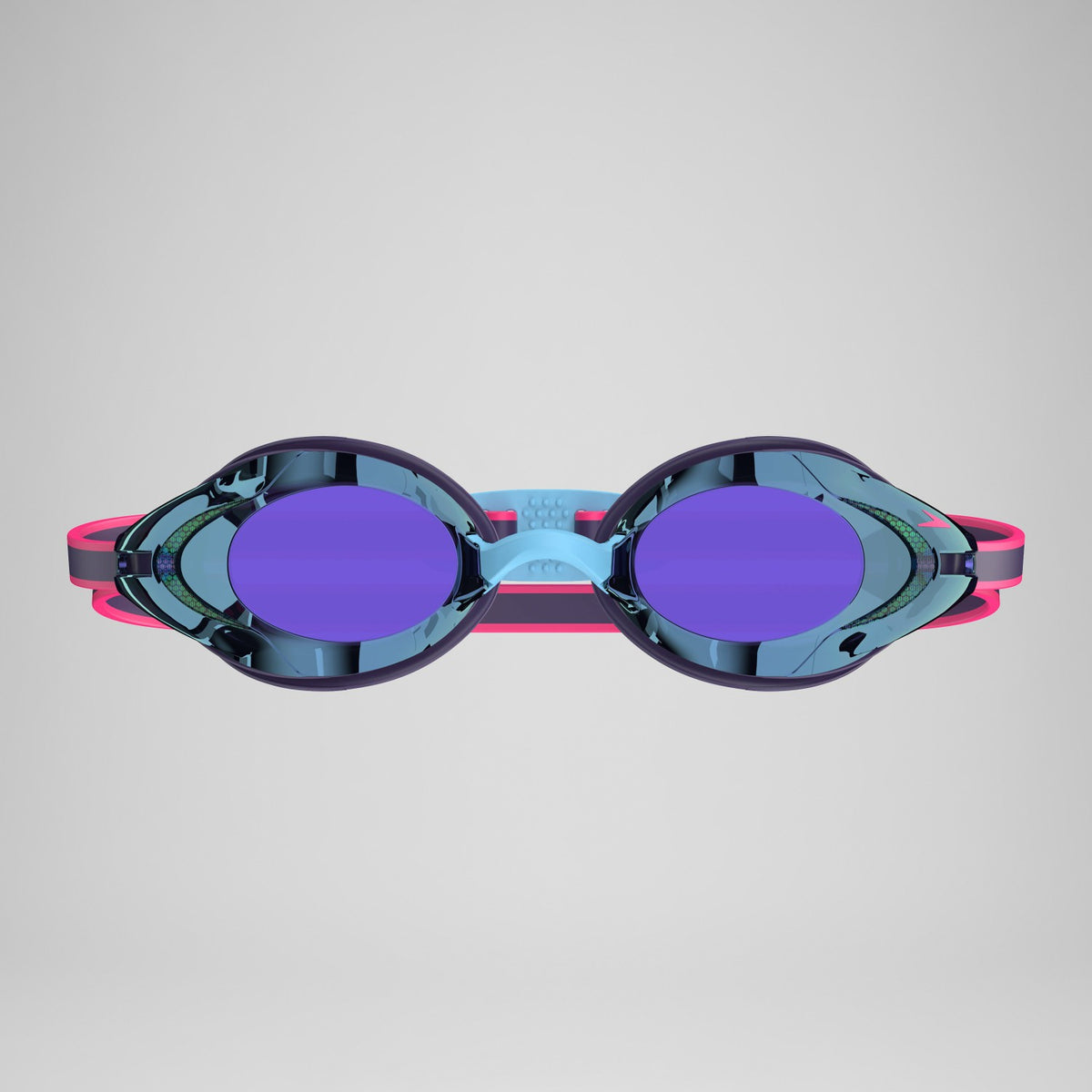 Adult Vanquisher 3.0 Mirrored Goggles Purple/Gray | Speedo