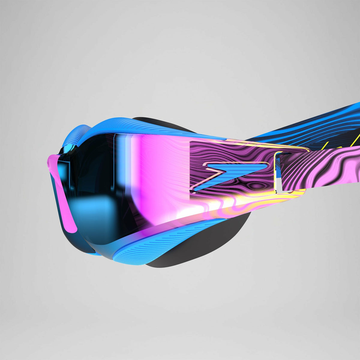 Adult Fastskin Hyper Elite Mirror Goggles Blue/Purple | Speedo