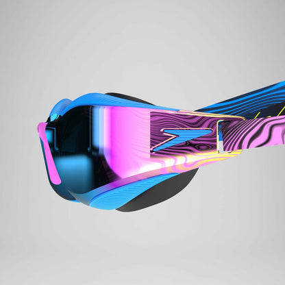 Adult Fastskin Hyper Elite Mirror Goggles Blue/Purple | Speedo