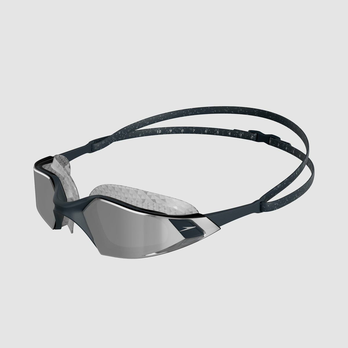 Aquapulse Pro Mirror Goggles Grey/Silver | Speedo