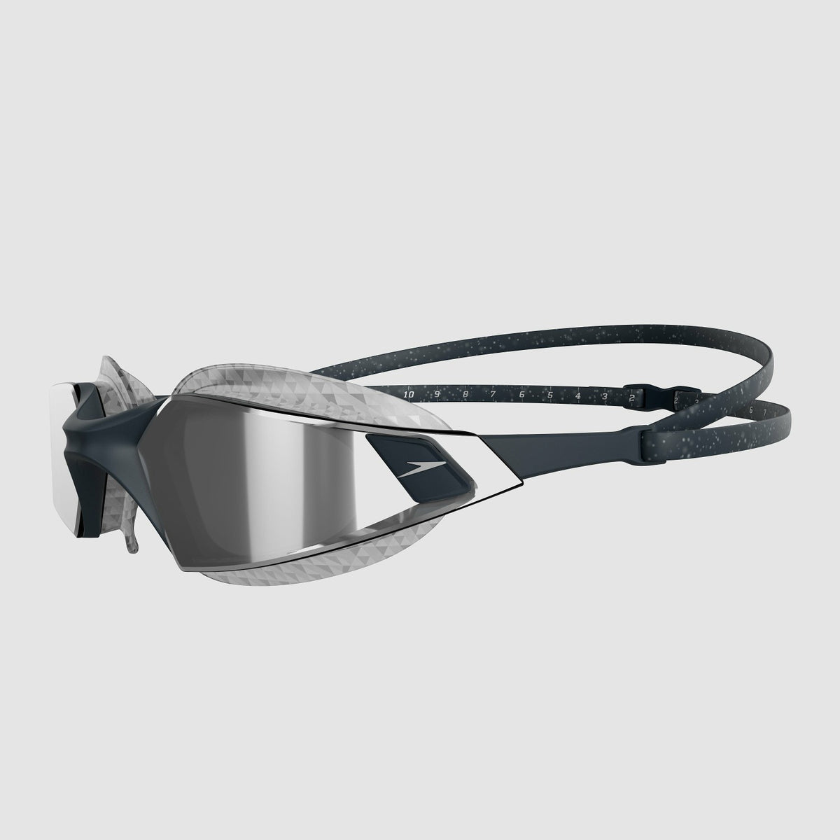 Aquapulse Pro Mirror Goggles Grey/Silver | Speedo
