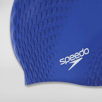 Adult Bubble Active+ Swim Cap Blue | Speedo
