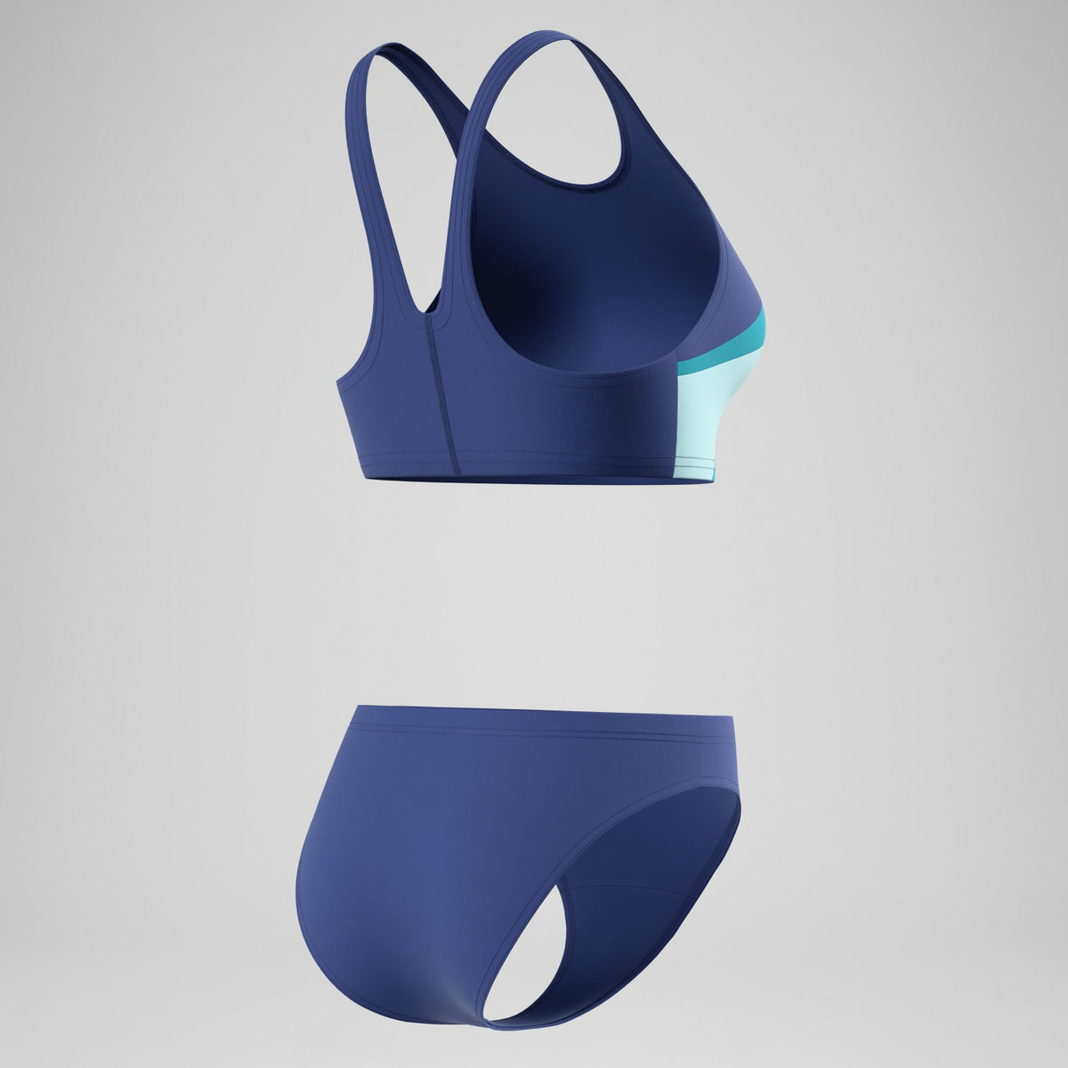 Hyperboom Butterfly Back Two Piece Blue/Green | Speedo