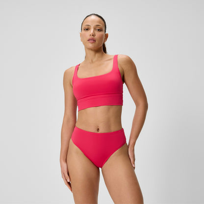 Cheeky High Waist Bikini Bottom Ruby | Speedo