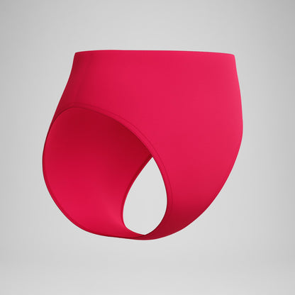 Cheeky High Waist Bikini Bottom Ruby | Speedo