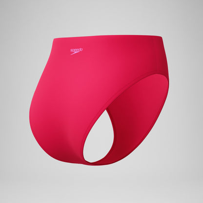 Cheeky High Waist Bikini Bottom Ruby | Speedo