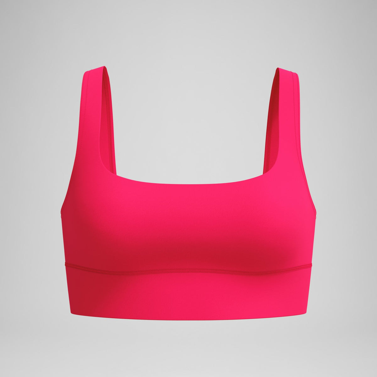 Solid Square Neck Bikini Top Ruby | Speedo