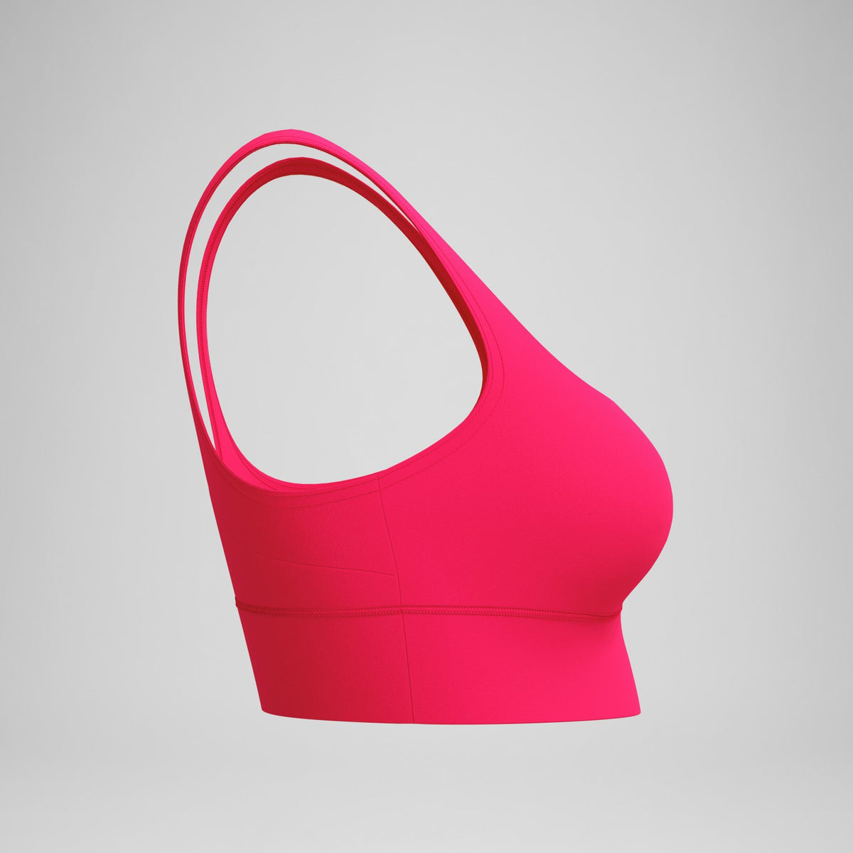 Solid Square Neck Bikini Top Ruby | Speedo