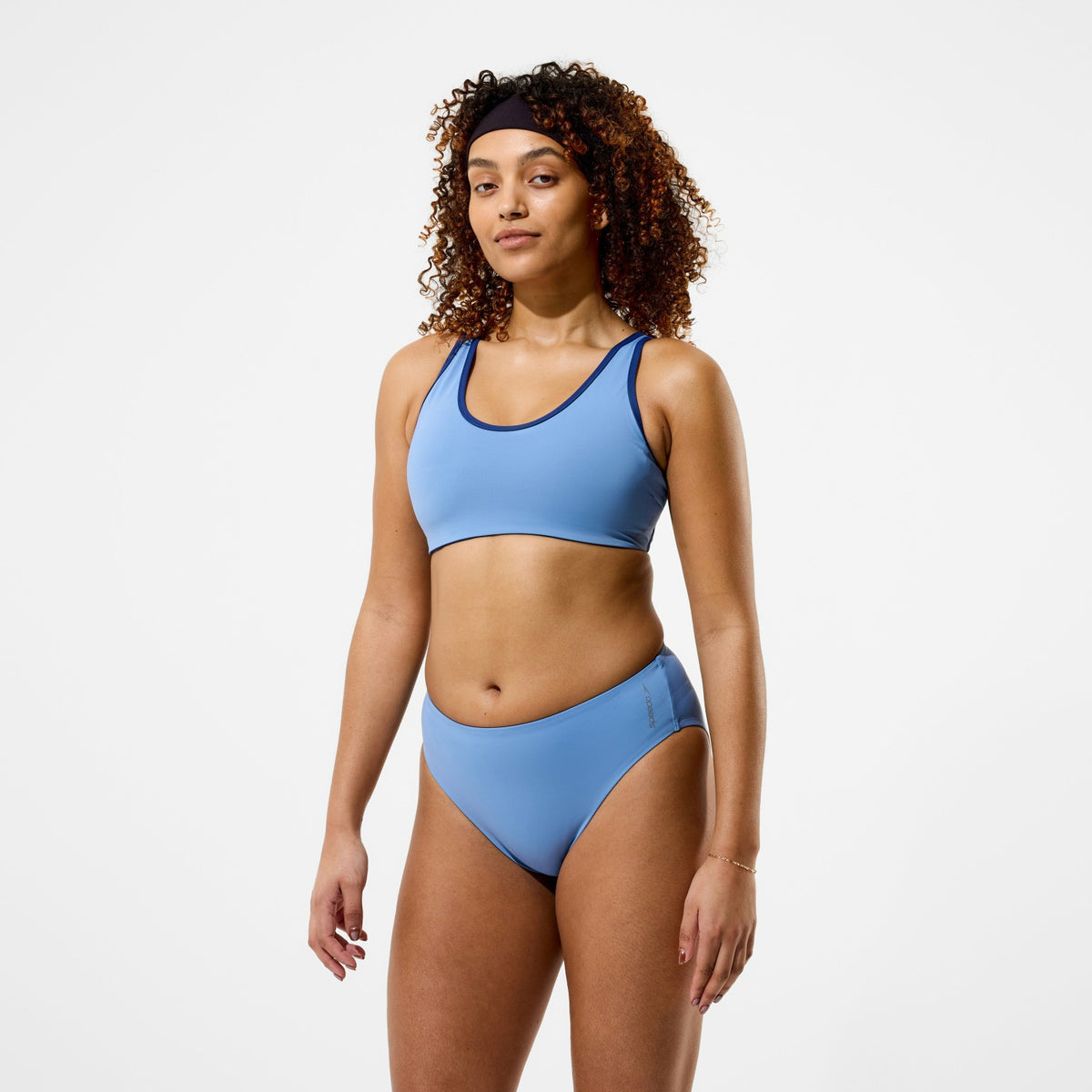 Sculpture Classic Bikini Bottoms Grey/Blue | Speedo