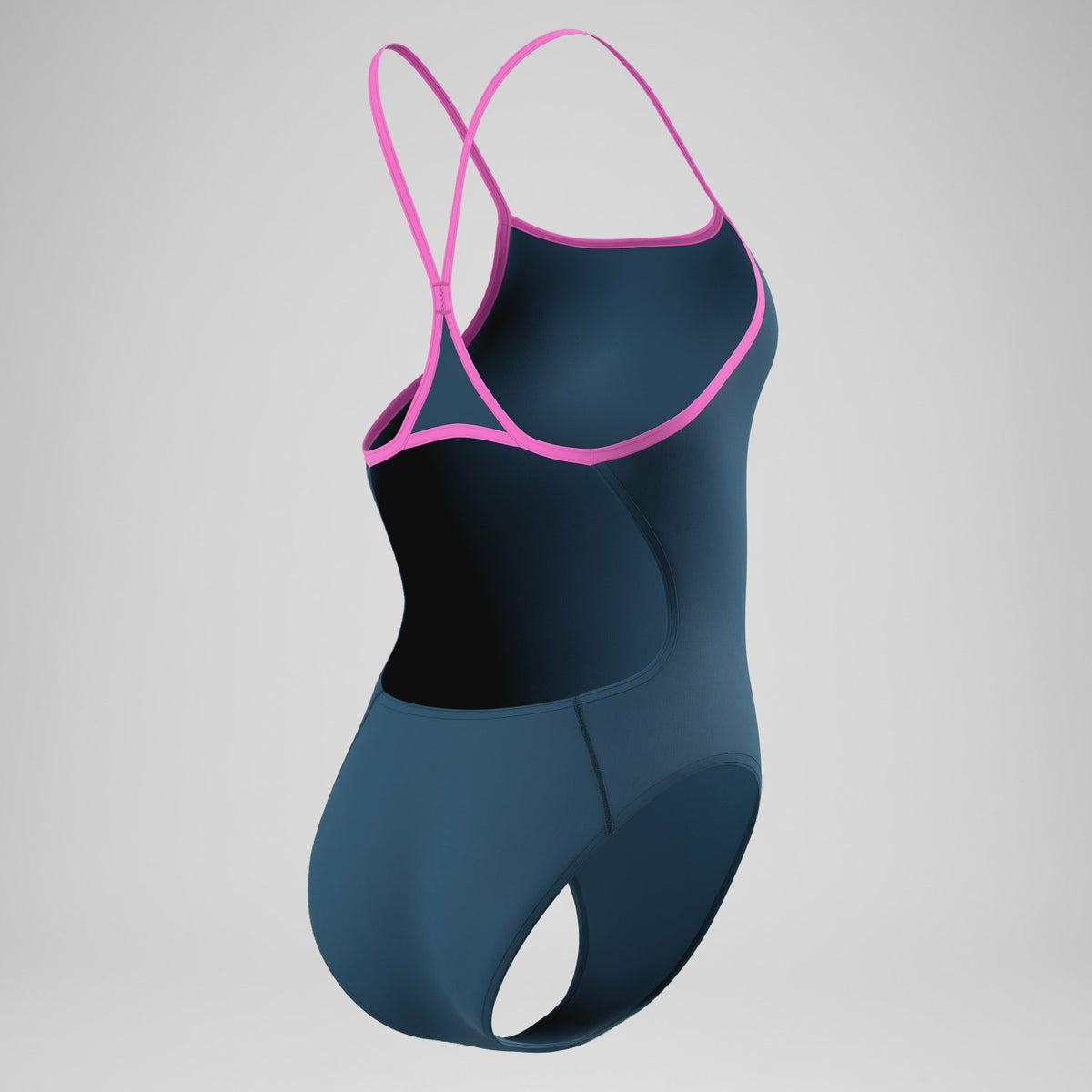 Club Training Turnback Swimsuit Blue/Pink | Speedo