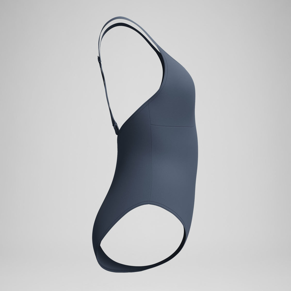 Shaping Crossback Swimsuit Grey | Speedo