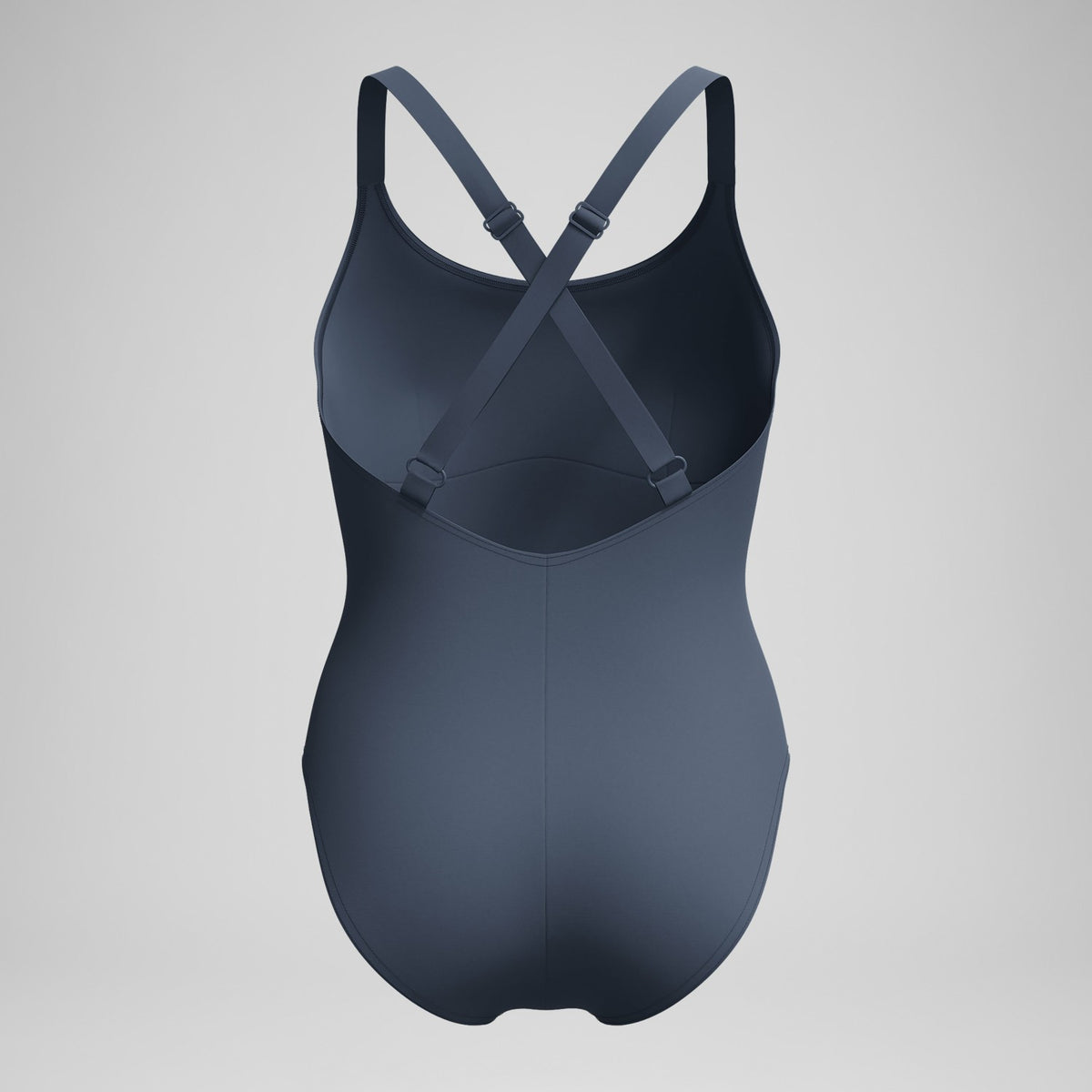 Shaping Crossback Swimsuit Grey | Speedo