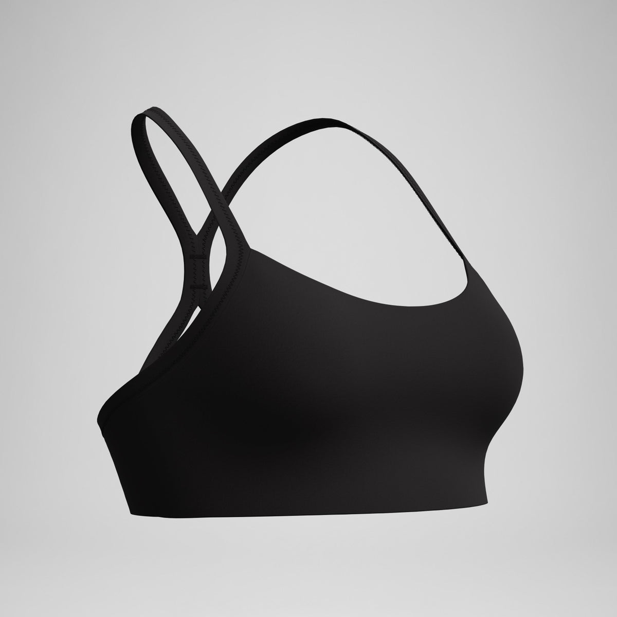 Racerback Crop Top Dark Grey | Speedo