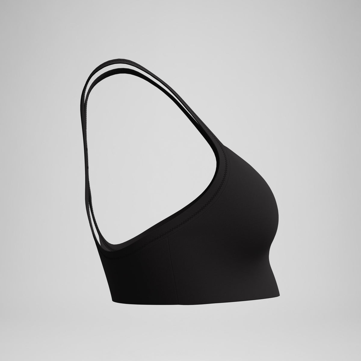 Racerback Crop Top Dark Grey | Speedo