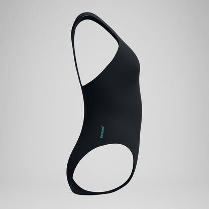 Racer Zip Swimsuit with Swim Bra Black | Speedo