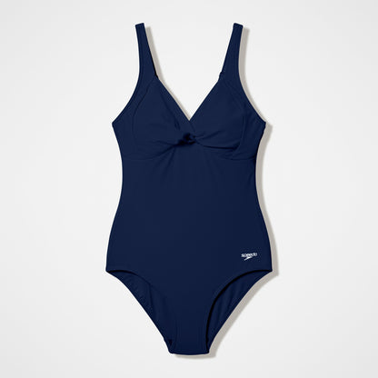 Shaping AquaNite Solid Swimsuit Dark Blue | Speedo