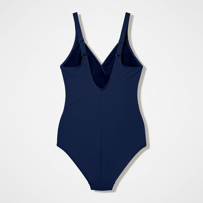 Shaping AquaNite Solid Swimsuit Dark Blue | Speedo