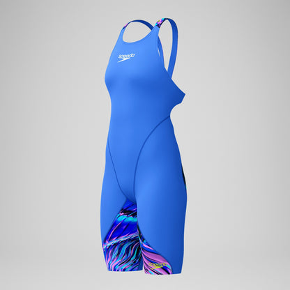 Fastskin LZR Ignite Kneeskin Blue/Pink | Speedo