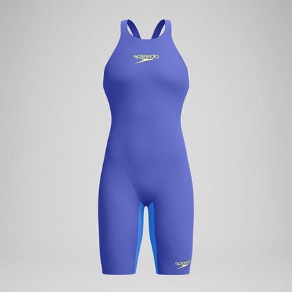 Fastskin LZR Pure Valor 2.0 Openback Kneeskin Blue/Purple | Speedo