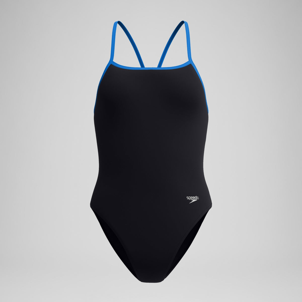 Club Training Turnback Swimsuit Black/Blue | Speedo