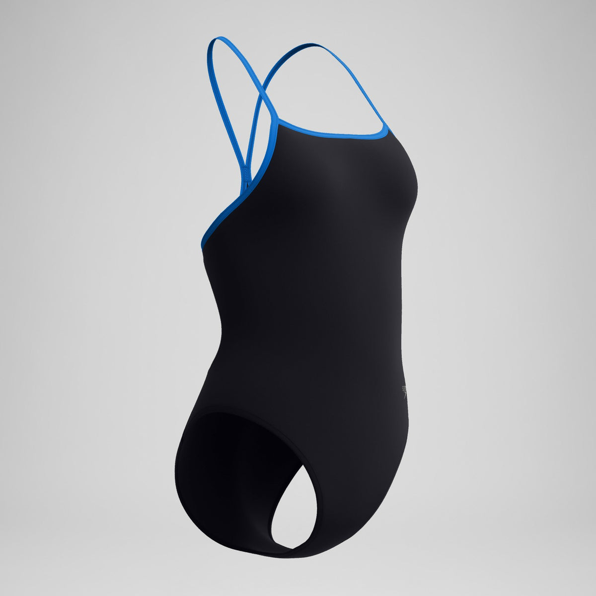 Club Training Turnback Swimsuit Black/Blue | Speedo
