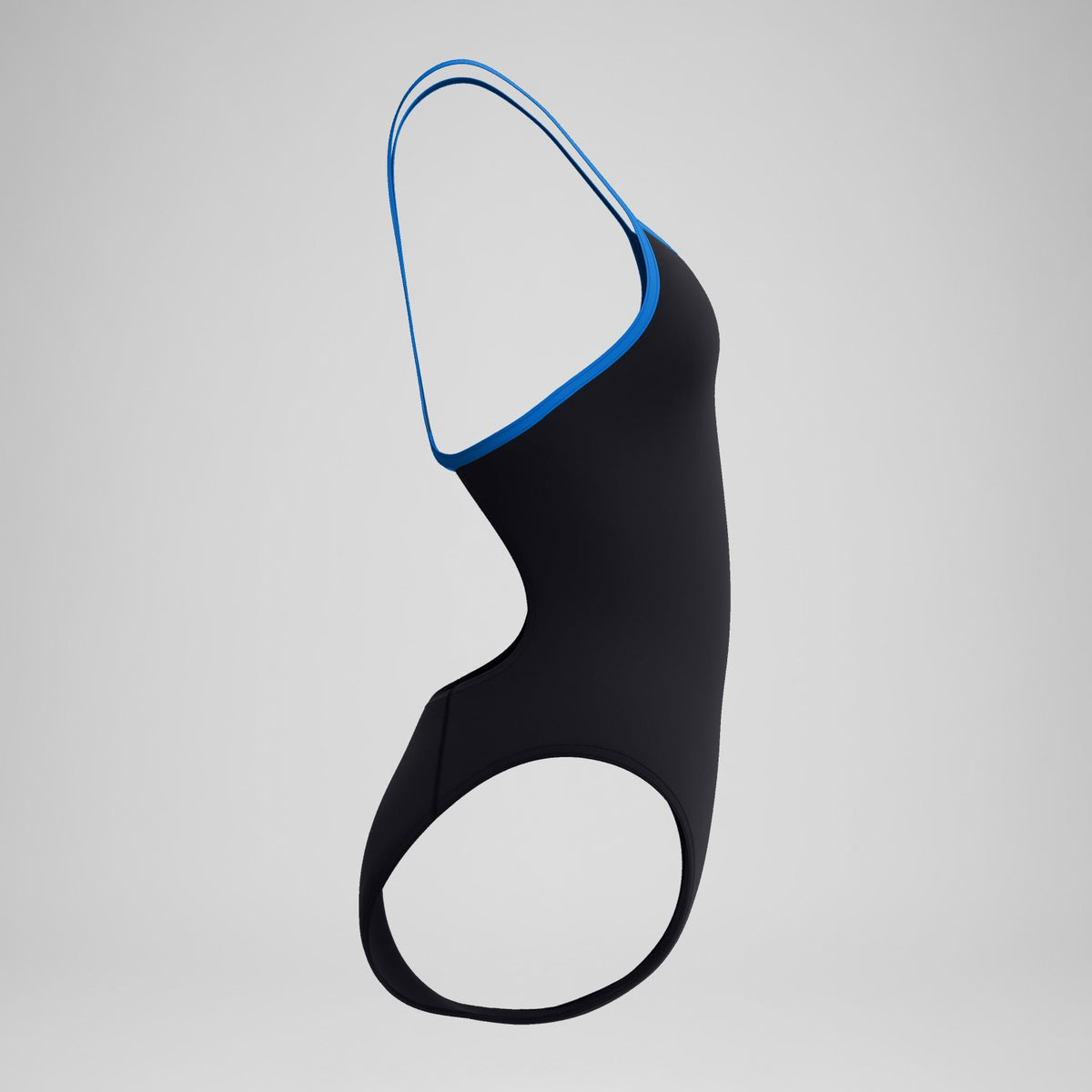 Club Training Turnback Swimsuit Black/Blue | Speedo