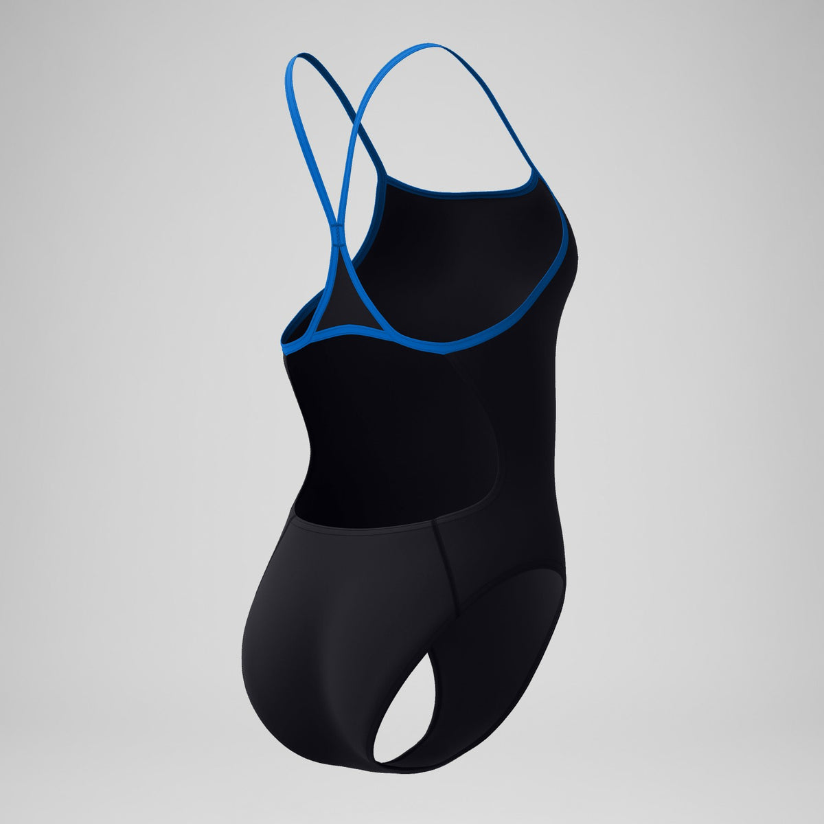 Club Training Turnback Swimsuit Black/Blue | Speedo